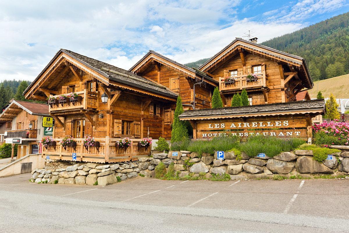 Hotel Chalet Les Airelles Les Carroz d'Araches Luaran gambar